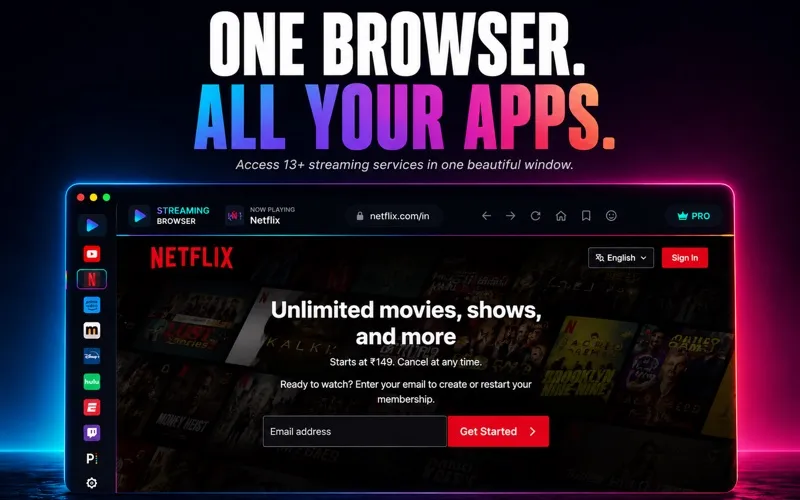 Streaming Browser screenshot 2