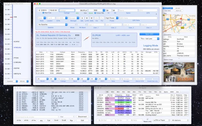 RUMlogNG screenshot 1