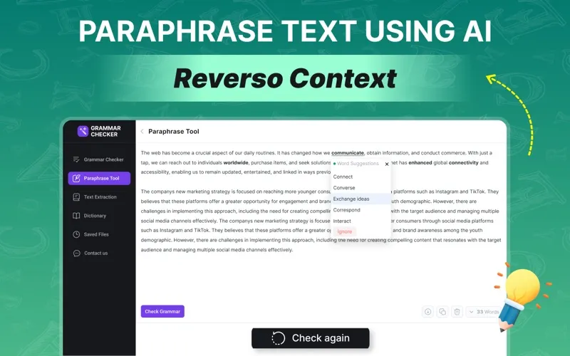 Grammar Checker & Rephraser screenshot 5