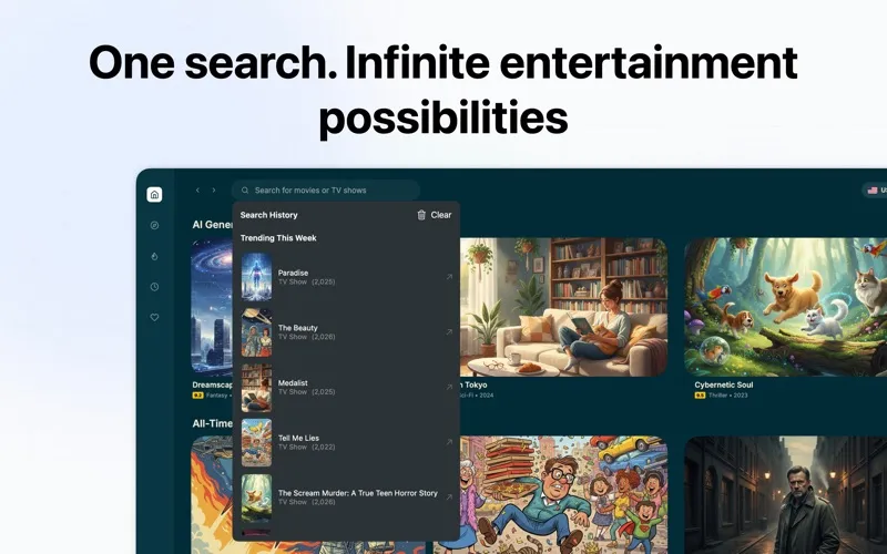 Streaming screenshot 1