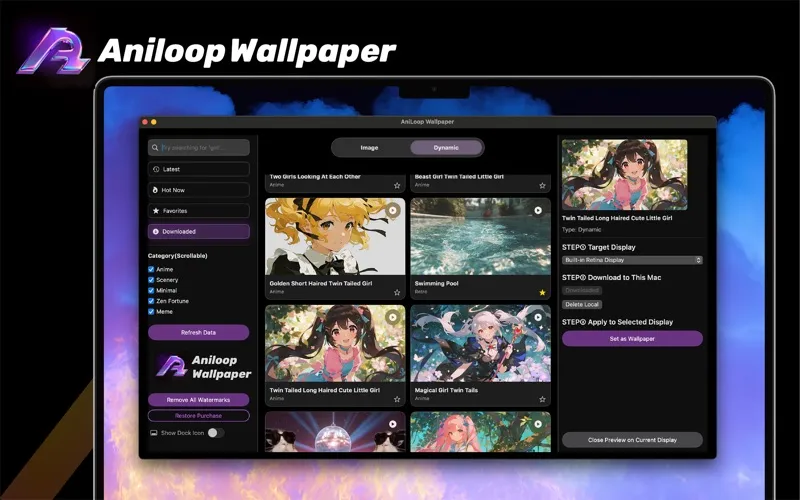 Aniloop Wallpaper screenshot 2