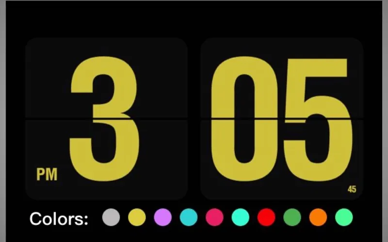 Clock Screen Saver screenshot 2