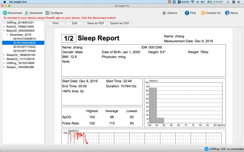 O2Insight pro screenshot 1