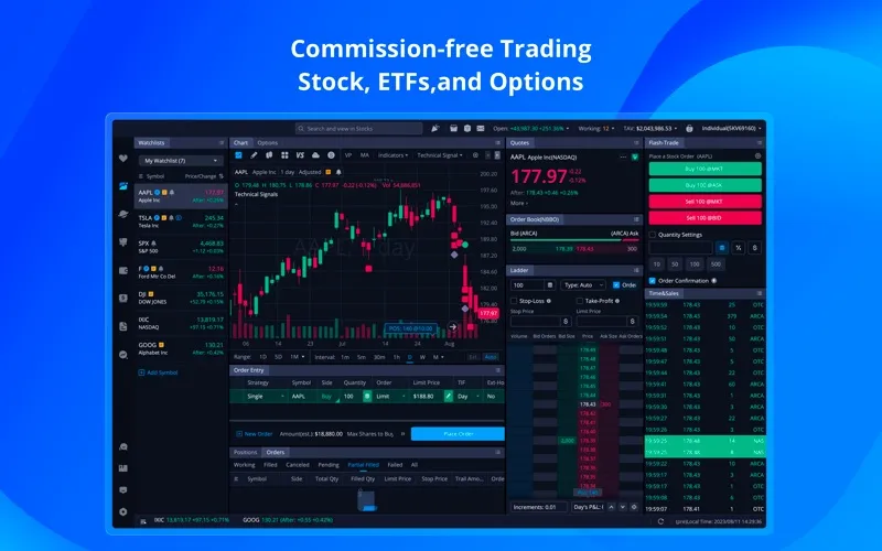 Webull screenshot 1
