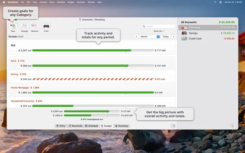 CheckBook 3 screenshot 3
