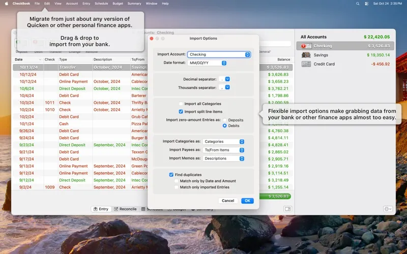 CheckBook 3 screenshot 4