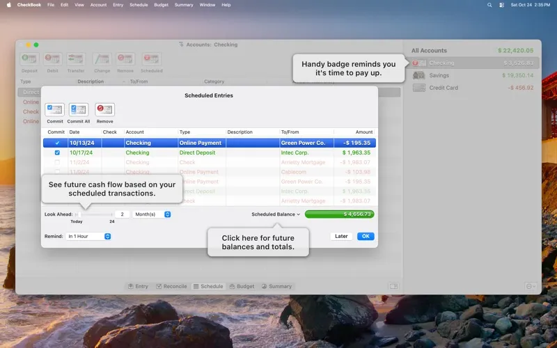 CheckBook 3 screenshot 6