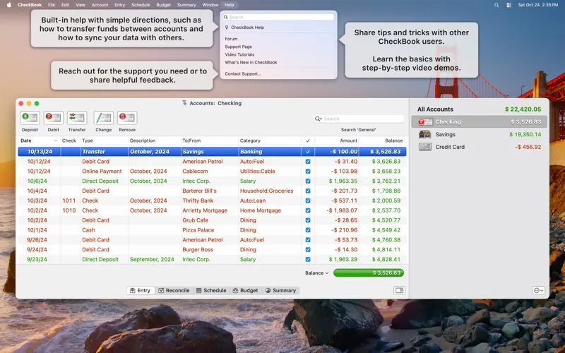 CheckBook 3 screenshot 9