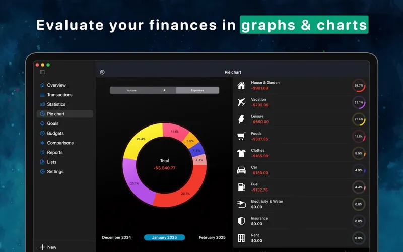 MoneyStats screenshot 2