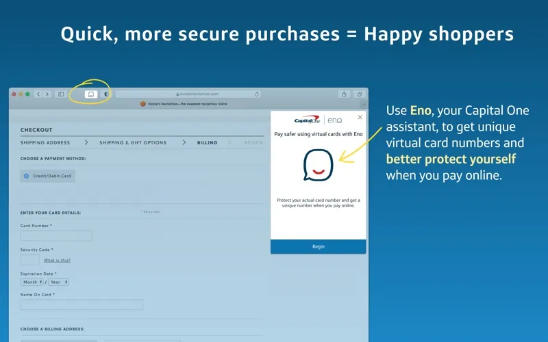 Eno from Capital One screenshot 1