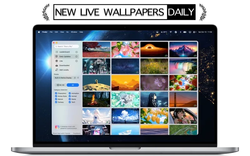 Dynamic Wallpaper Library screenshot 2