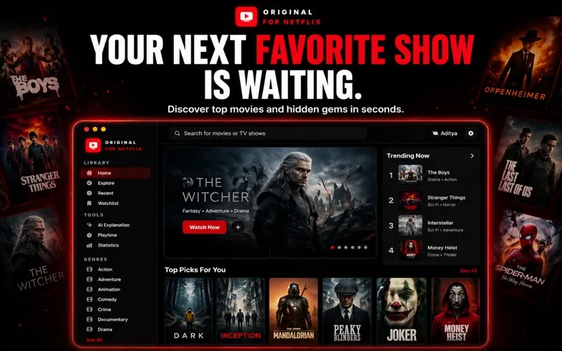 Original for Netflix screenshot 1
