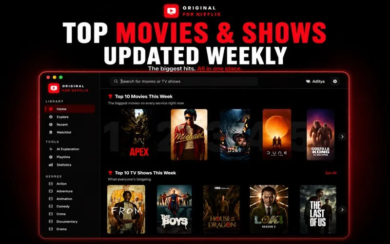 Original for Netflix screenshot 2