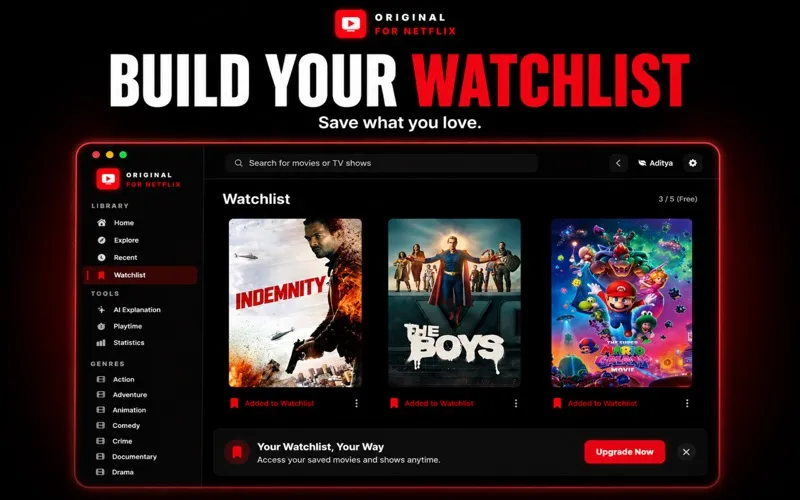 Original for Netflix screenshot 3