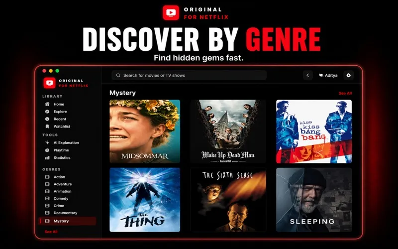 Original for Netflix screenshot 4