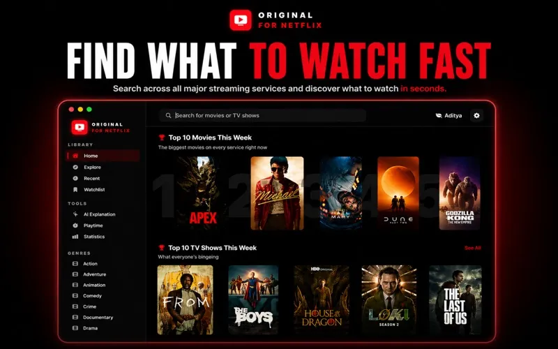 Original for Netflix screenshot 5