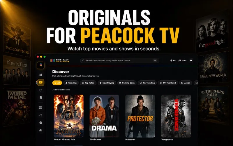 Originals for Peacock screenshot 1