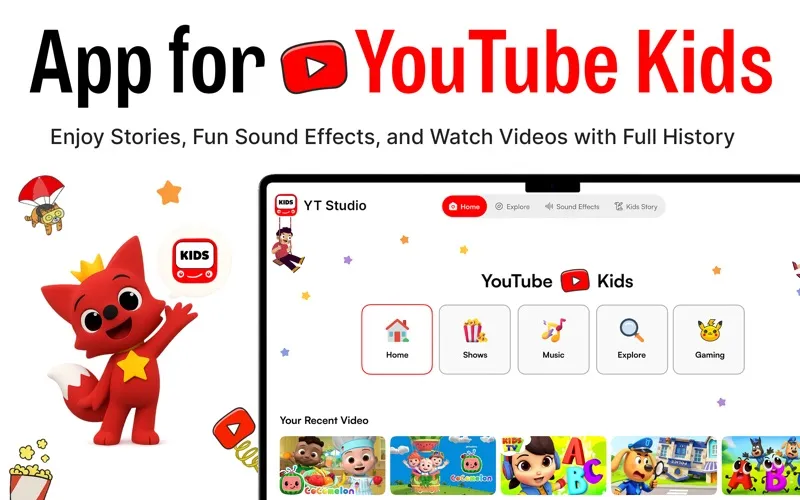 App for Youtube Kids screenshot 1