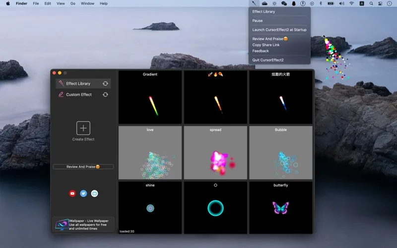 CursorEffect2 screenshot 4