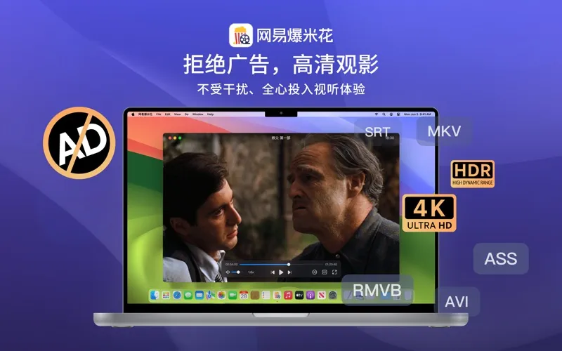 网易爆米花-智能媒体库，全能云盘、网盘播放器 screenshot 2