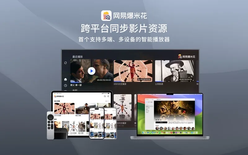 网易爆米花-智能媒体库，全能云盘、网盘播放器 screenshot 5