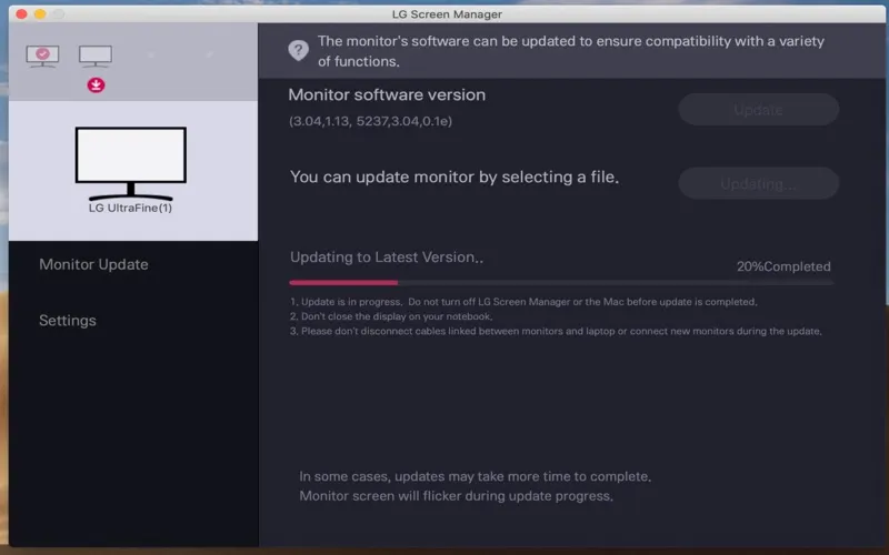 LG Screen Manager (LG Monitor) screenshot 3