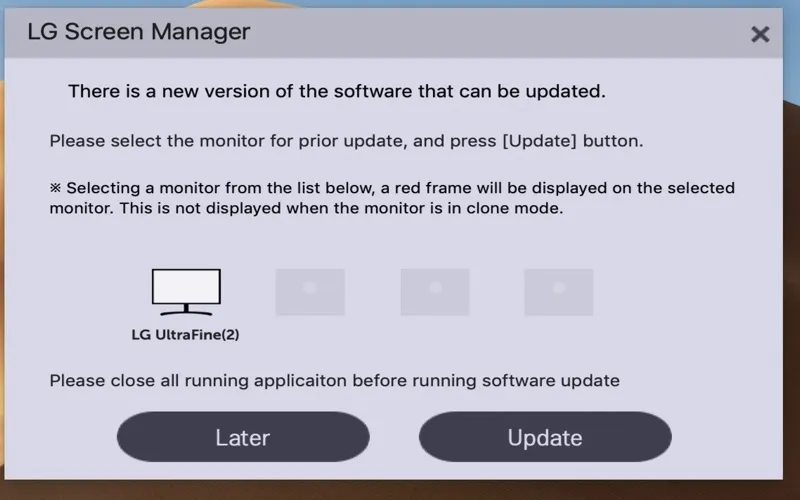 LG Screen Manager (LG Monitor) screenshot 5
