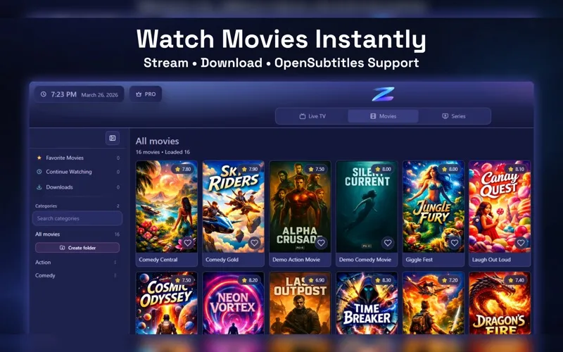 IPTV Player Zero screenshot 3