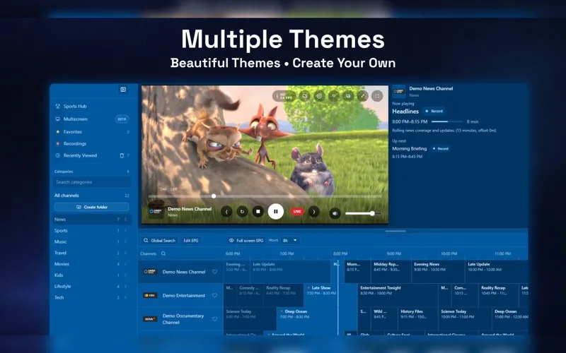 IPTV Player Zero screenshot 7