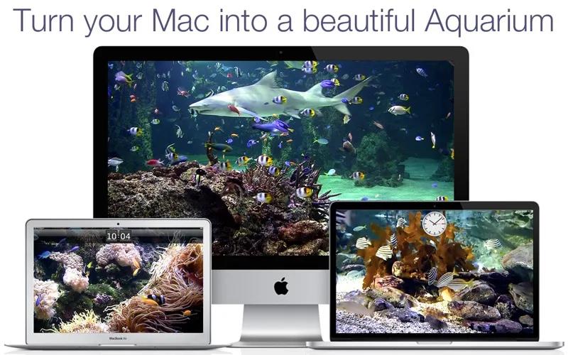 Aquarium Live HD screensaver screenshot 1