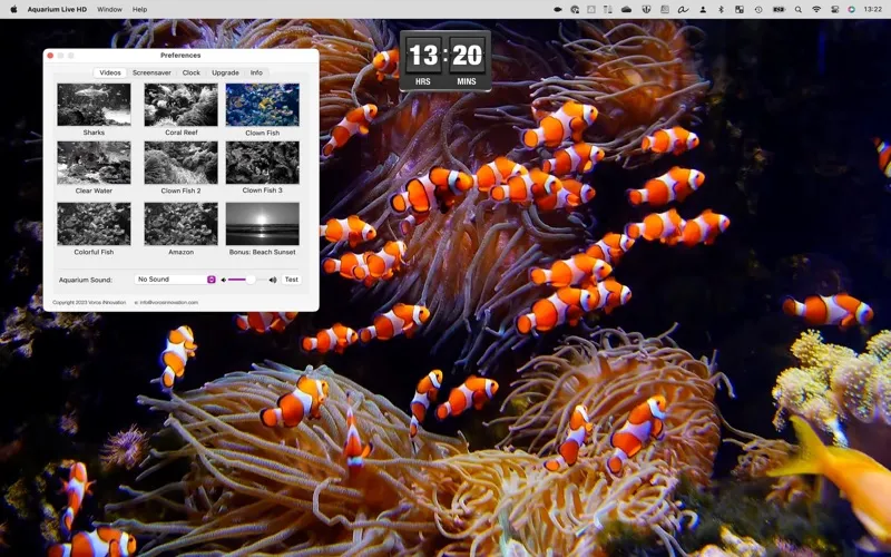 Aquarium Live HD screensaver screenshot 7