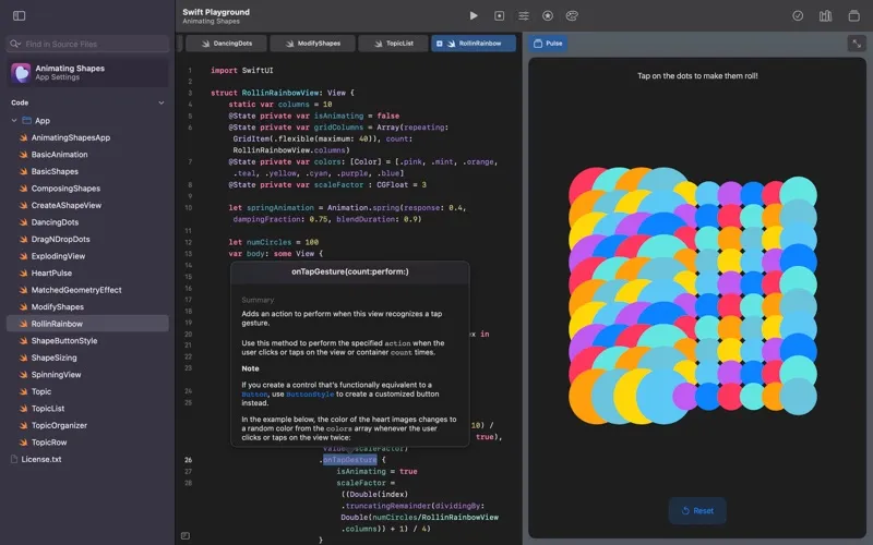 Swift Playground screenshot 5