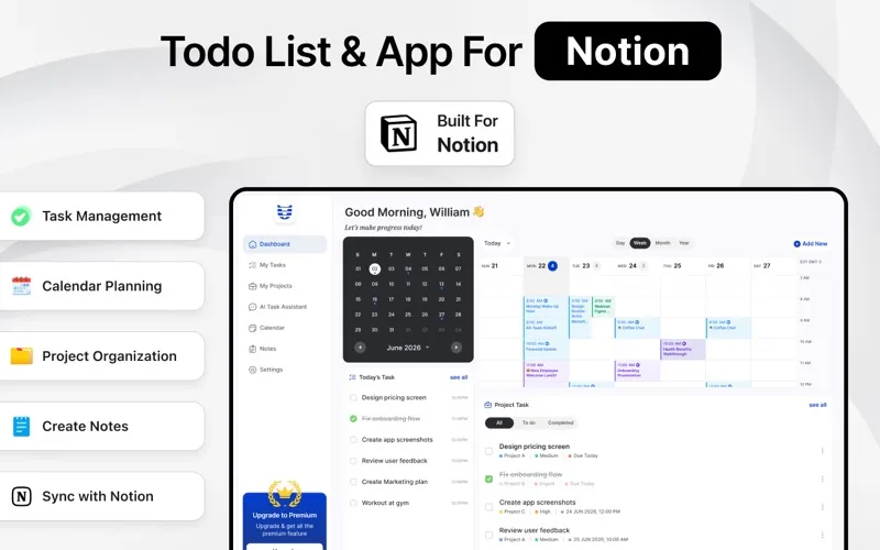 Todo List & App for Notion screenshot 1