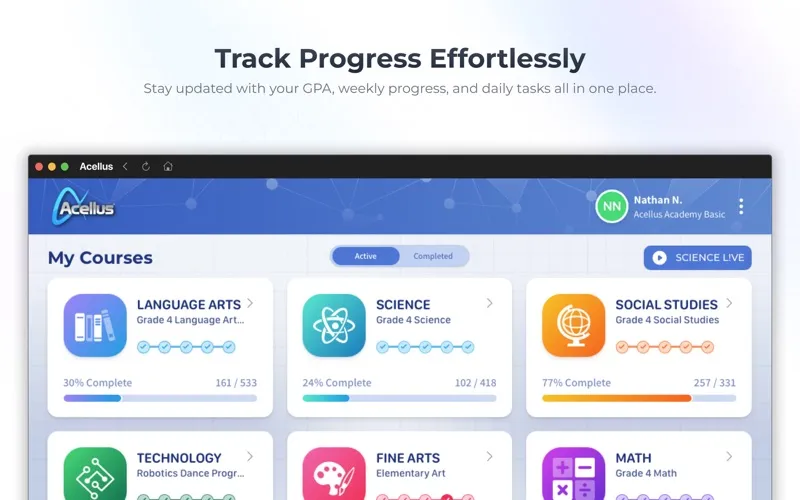 Acellus Learning screenshot 1