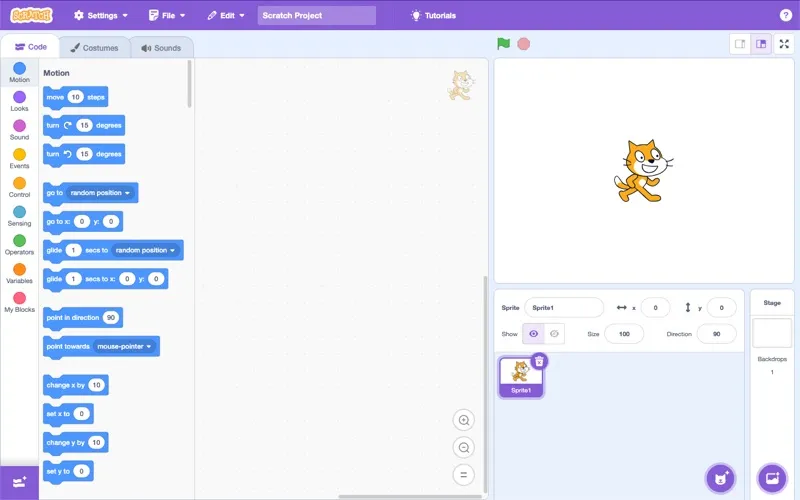 Scratch screenshot 1