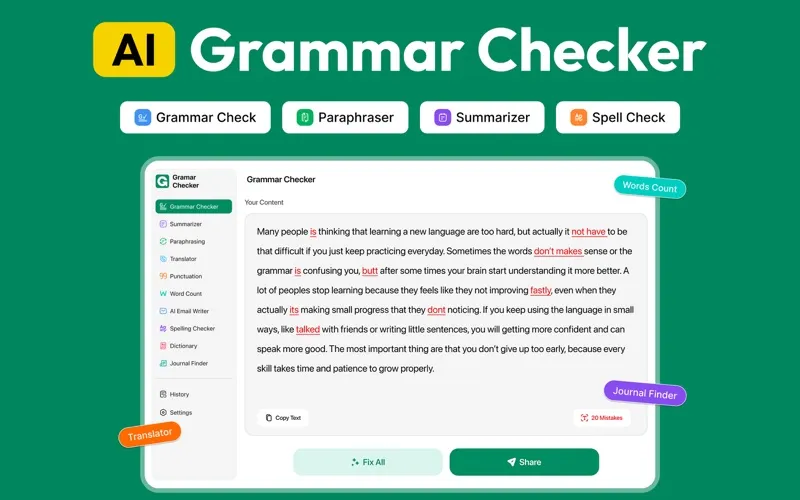 Grammar Checker screenshot 1