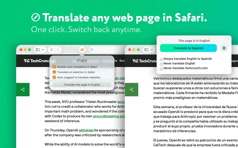 Mate Translate screenshot 1