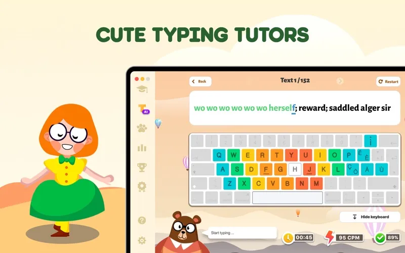 Master of Typing for Kids screenshot 3