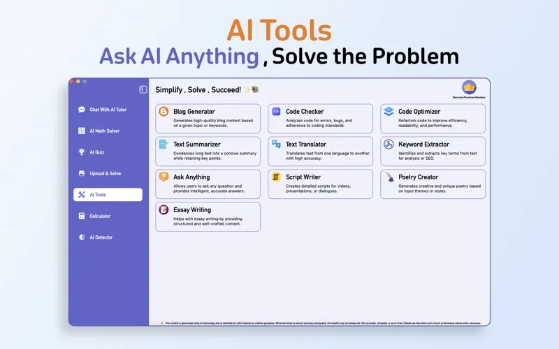 AI Math Solver-Ask AI Homework screenshot 2
