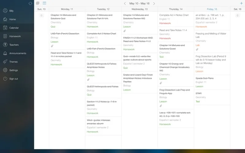 myHomework Student Planner screenshot 4