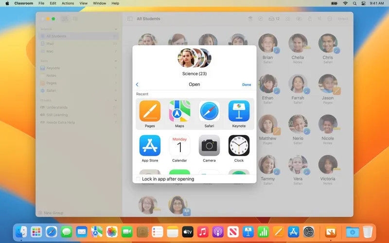 Classroom screenshot 5