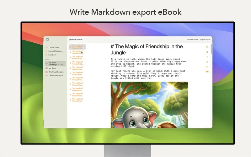 eBook Creator screenshot 1