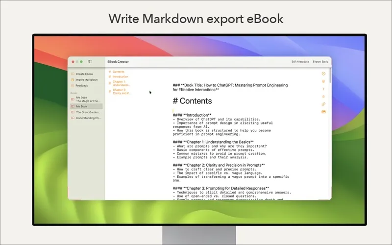 eBook Creator screenshot 4