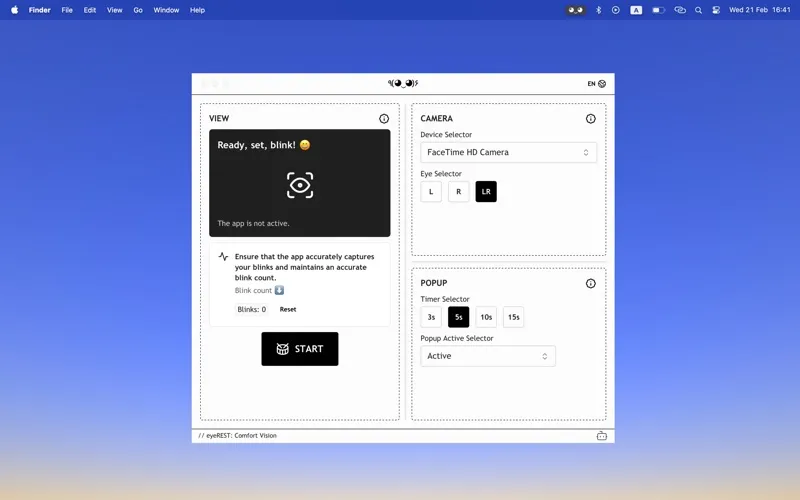 eyeREST screenshot 1