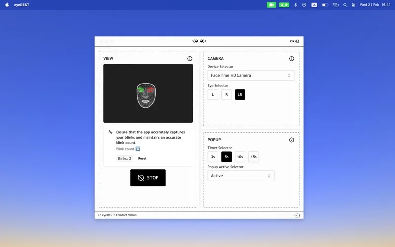 eyeREST screenshot 2