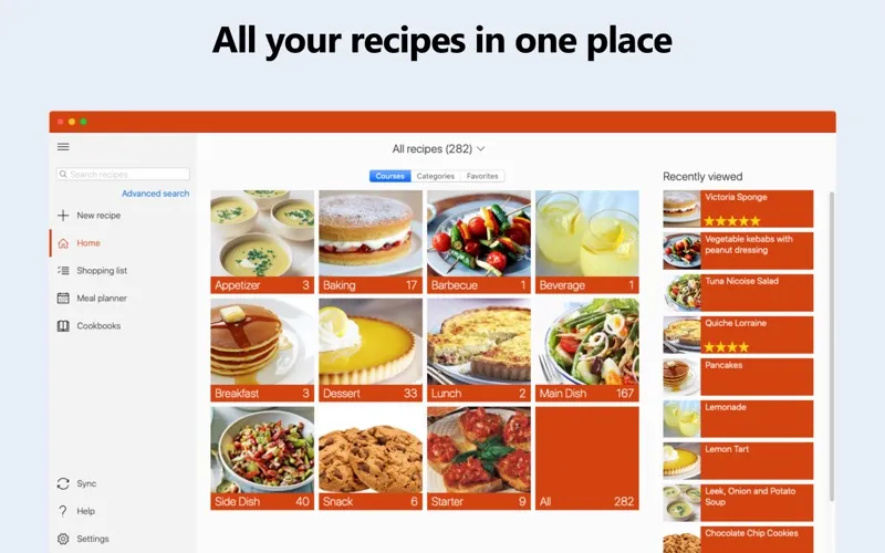 Recipe Keeper screenshot 1