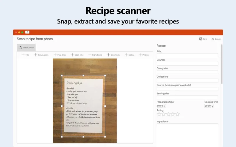 Recipe Keeper screenshot 2