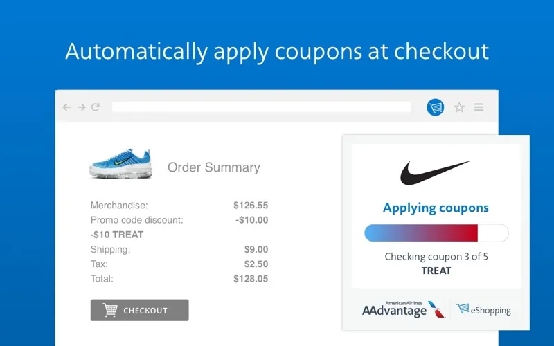 AAdvantage eShopping Button screenshot 3