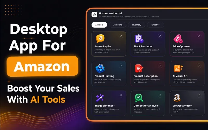 Desktop App For Amazon Tools screenshot 1