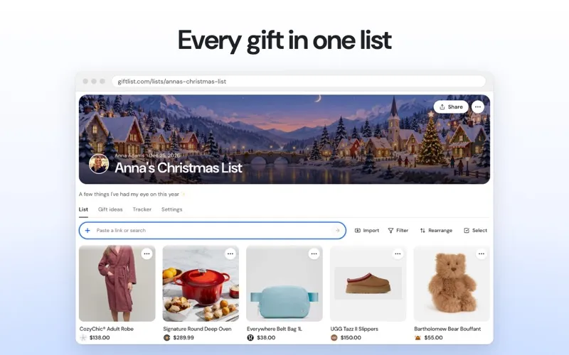 Add to GiftList Button screenshot 4